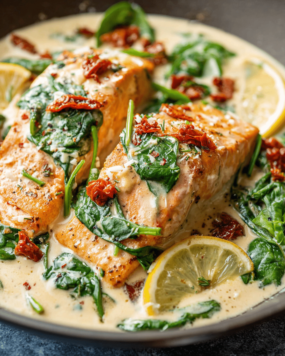 Creamy Tuscan Salmon