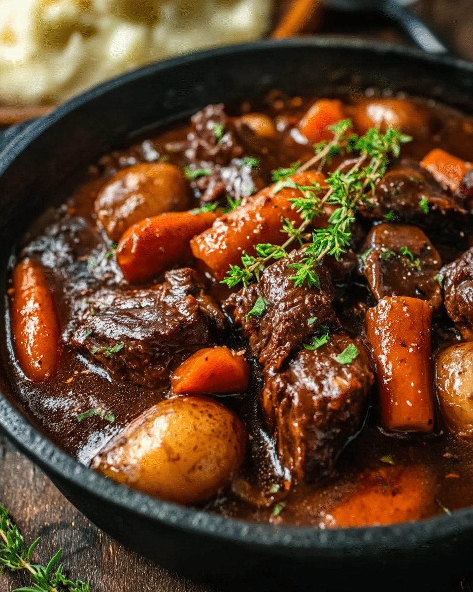 French Beef Bourguignon