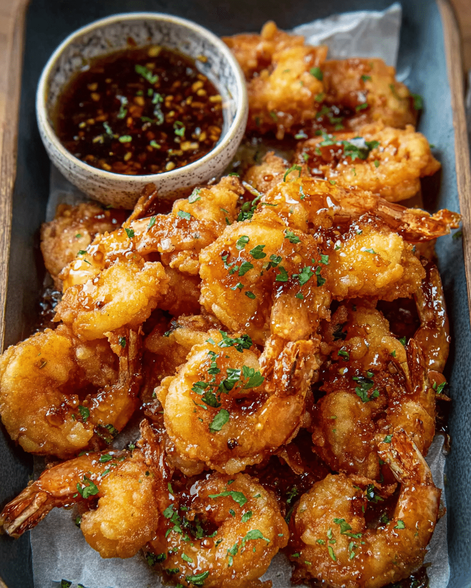 Hot Honey Fried Shrimp