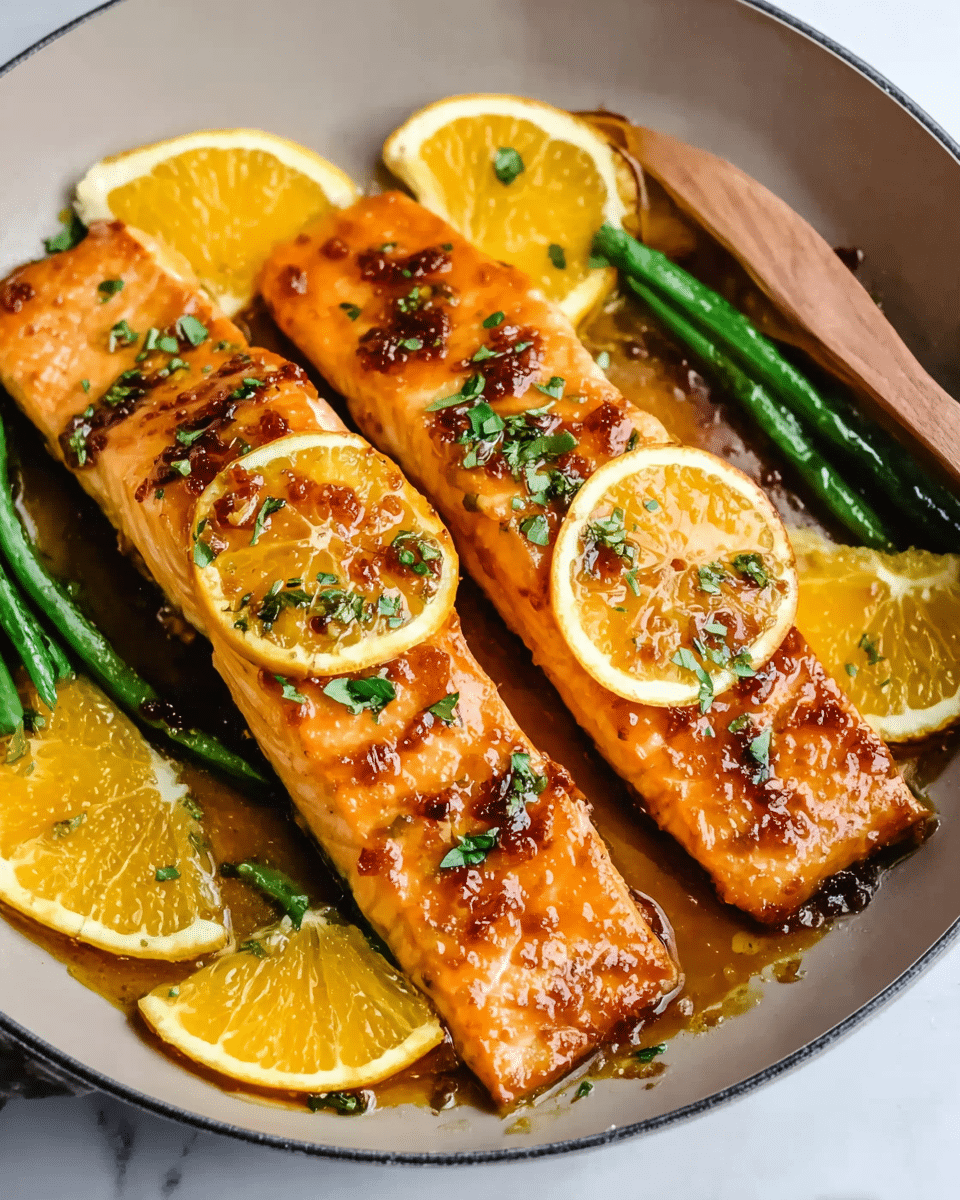 Orange Glazed Salmon