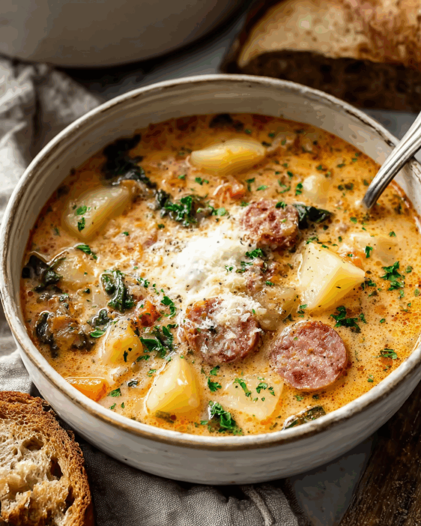 Polish Potato Soup (Kartoflanka)