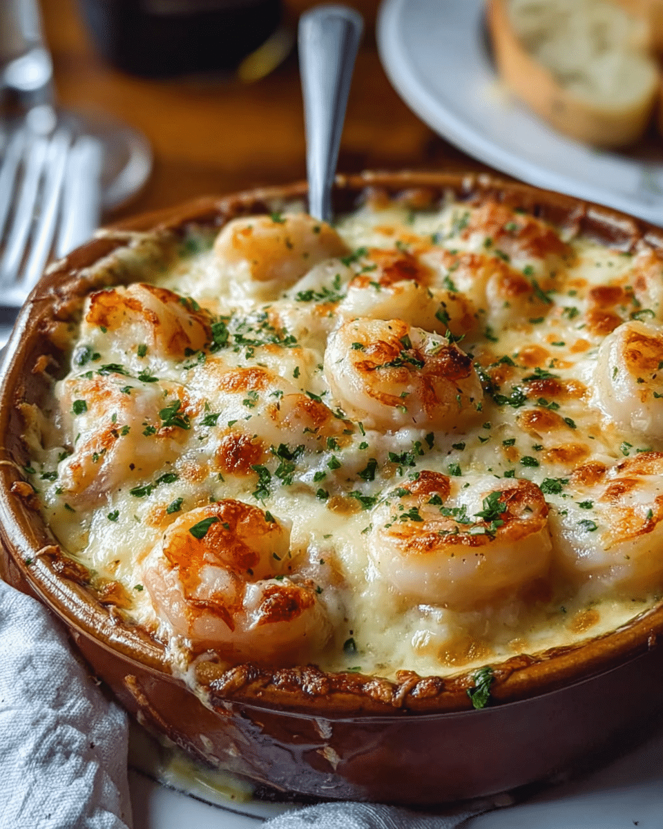 Seafood Gratin