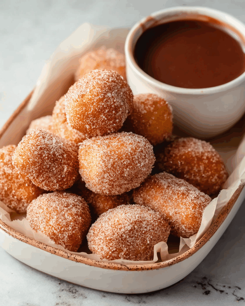 Crispy Air Fryer Churro Bites