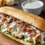 Chopped Chicken Bacon Ranch Sub