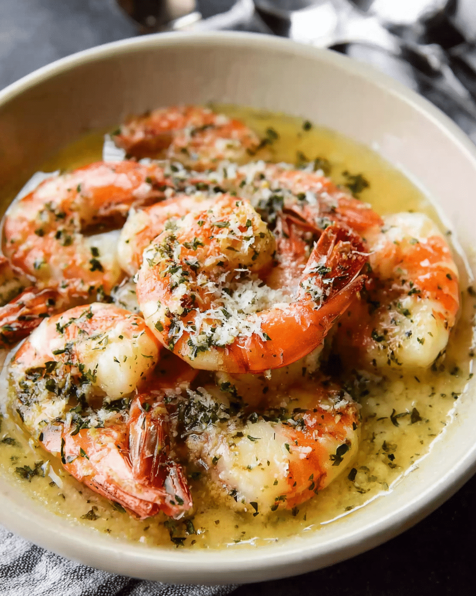 Prosecco Butter Poached Shrimp