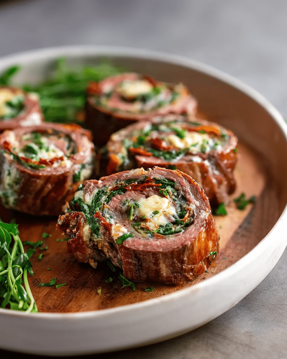 Steak Pinwheels