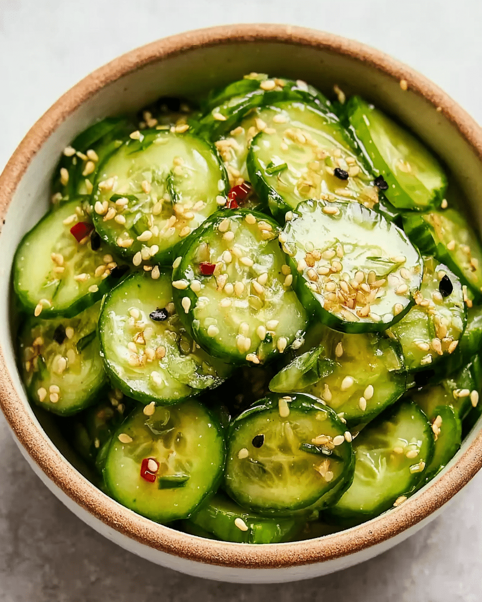 Asian Cucumber Salad