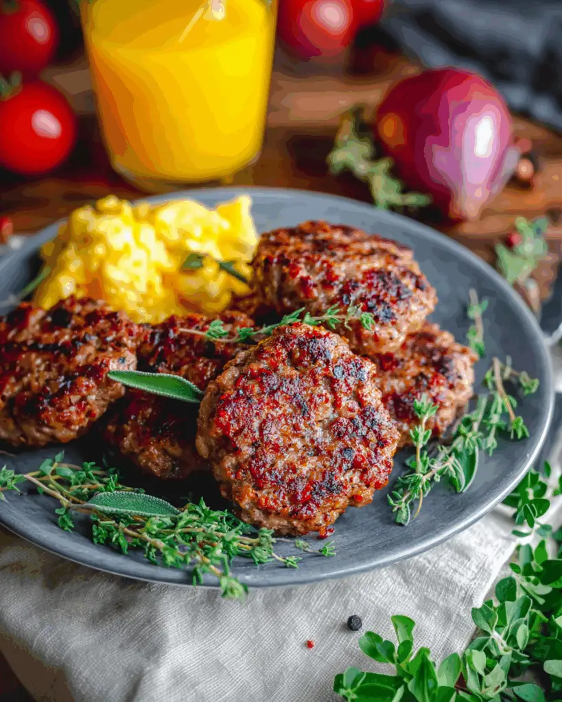 Homemade Breakfast Sausage