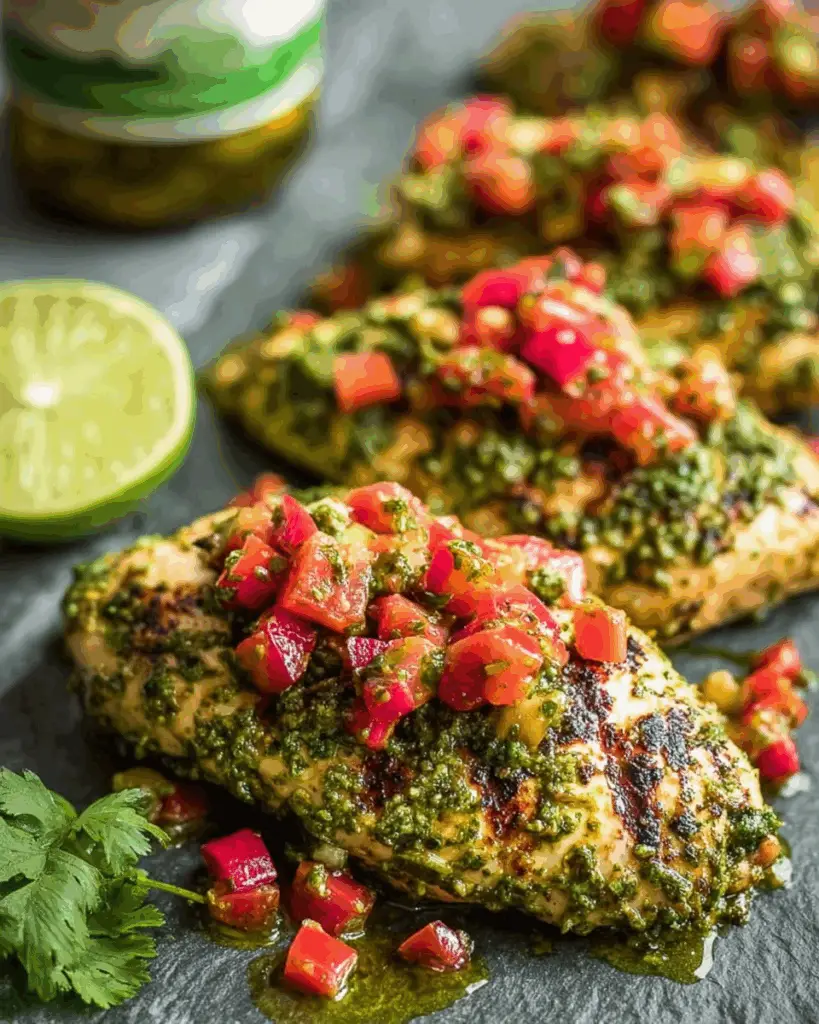 Jalapeno Cilantro Lime Grilled Chicken