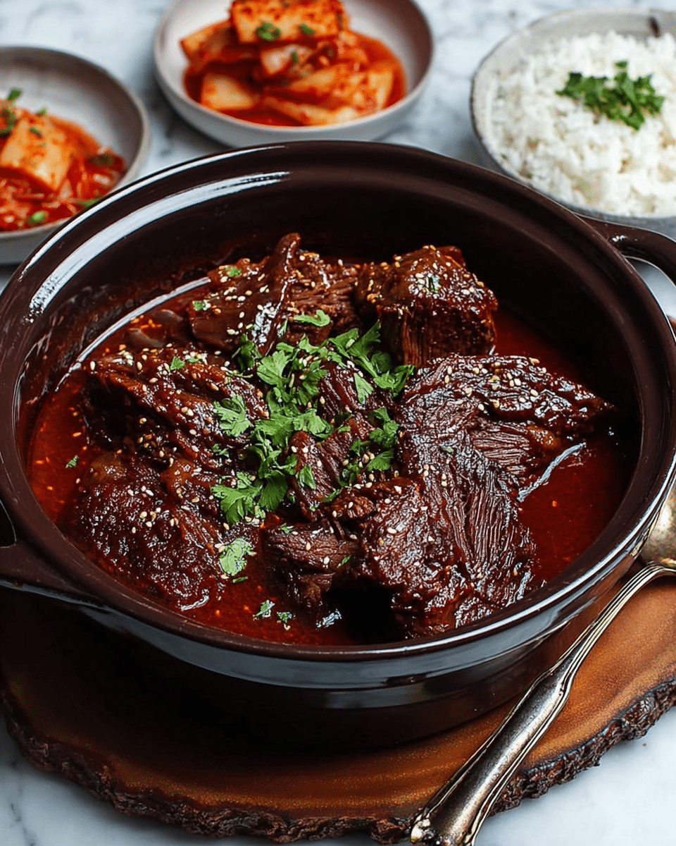Korean Style Pot Roast