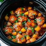 Sweet Hawaiian Crockpot Chicken