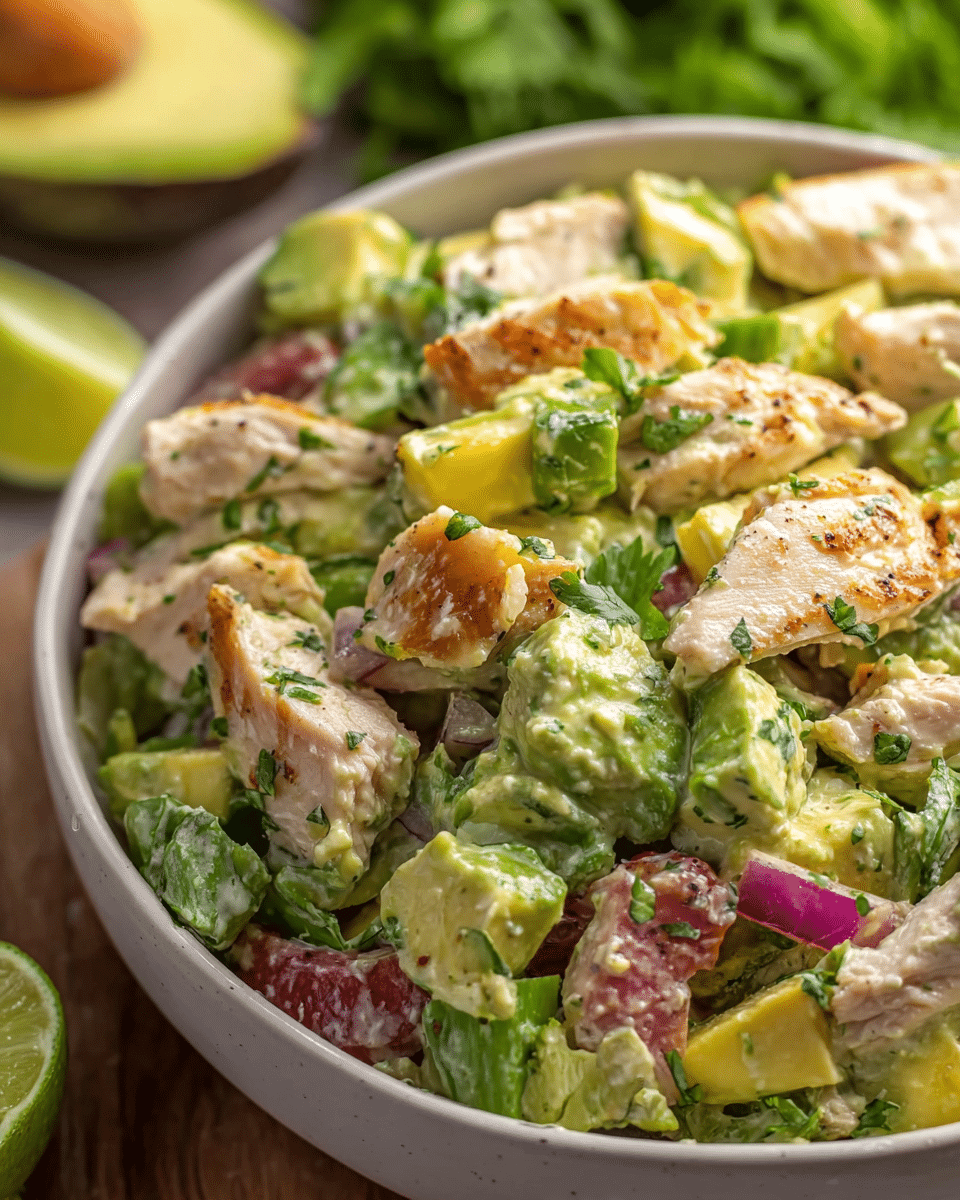 Avocado Chicken Salad