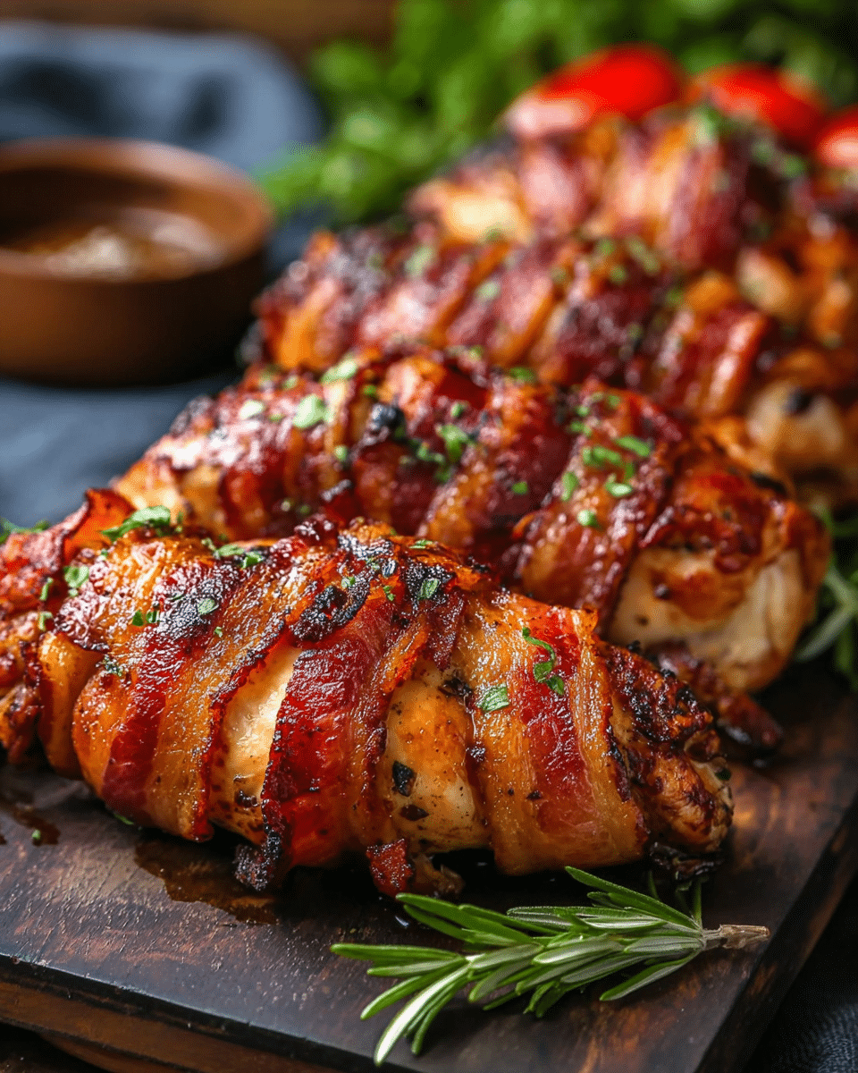 Bacon-Wrapped Chicken