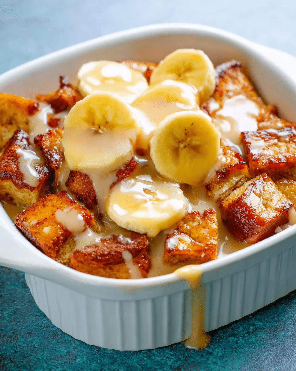 Banana Bread Pudding
