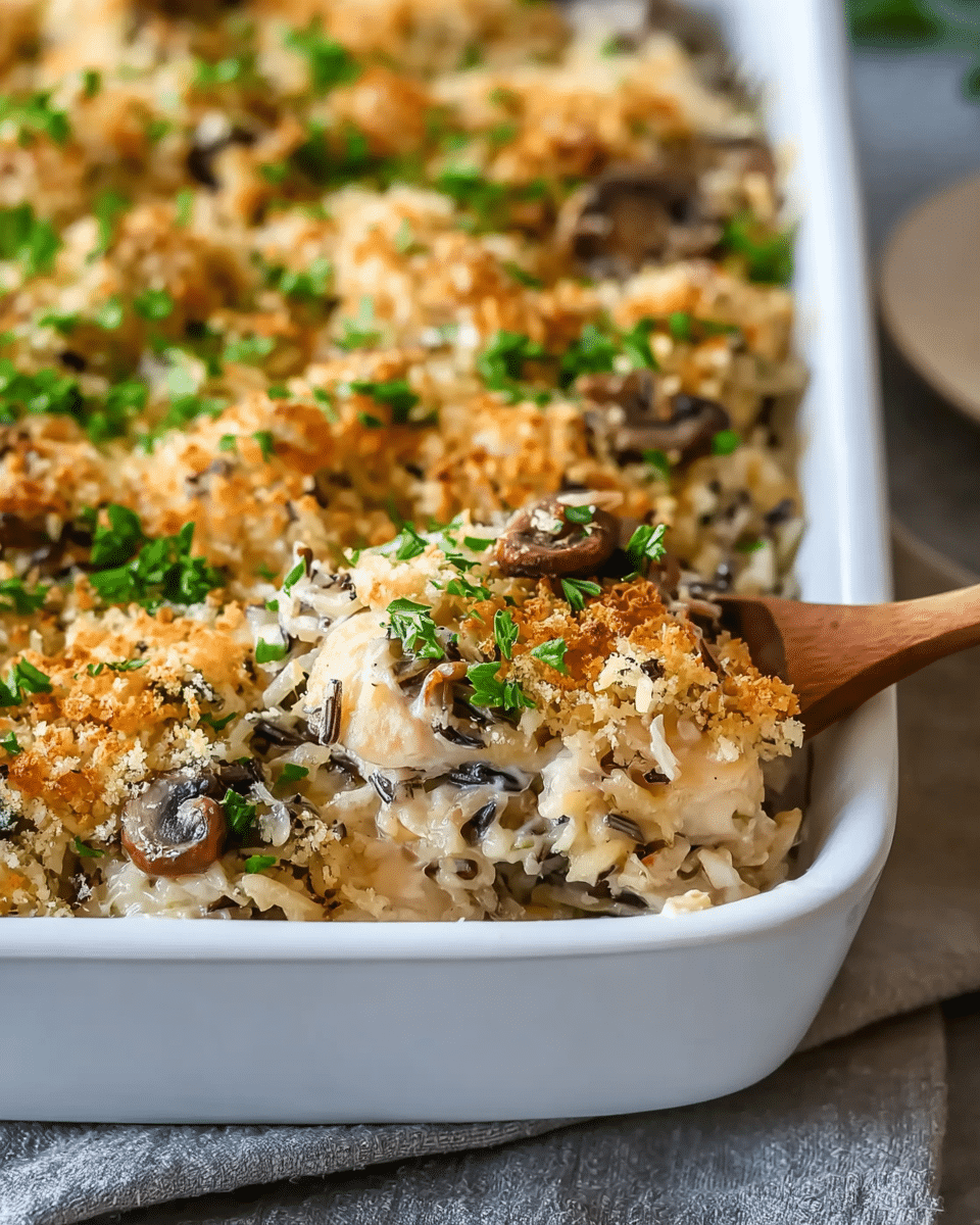 Chicken Wild Rice Casserole