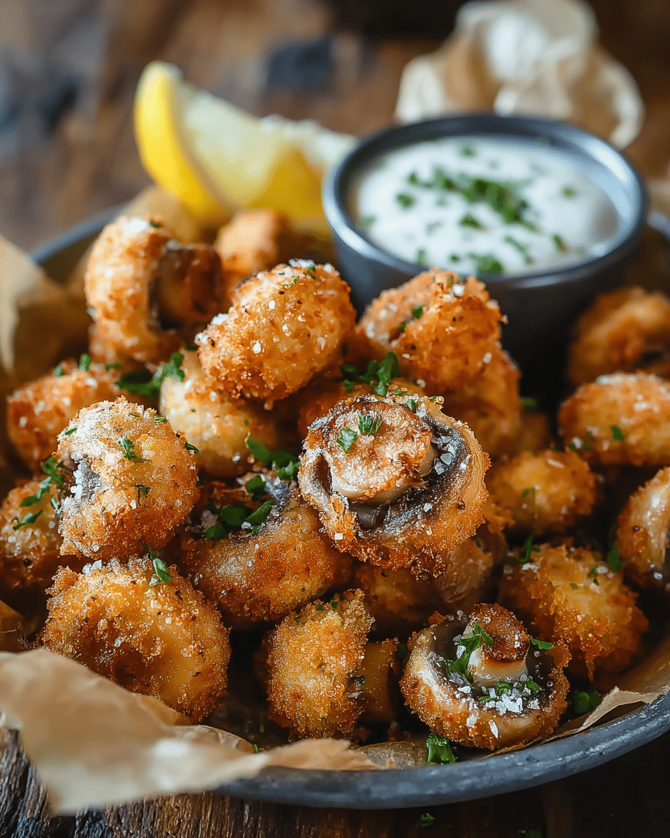 Crispy Fried Mushrooms