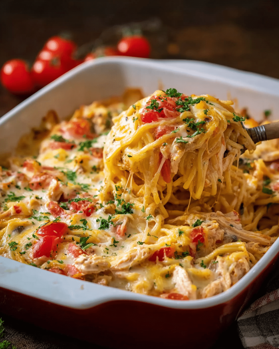 Chicken Spaghetti Casserole