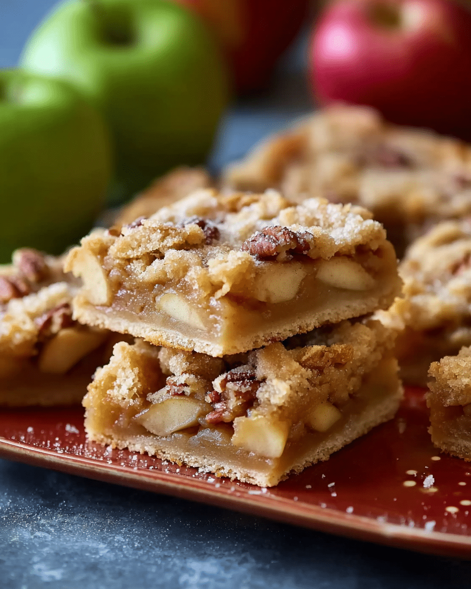 Flaky Apple Pie Bars