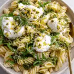 Lemon Burrata Pasta Salad