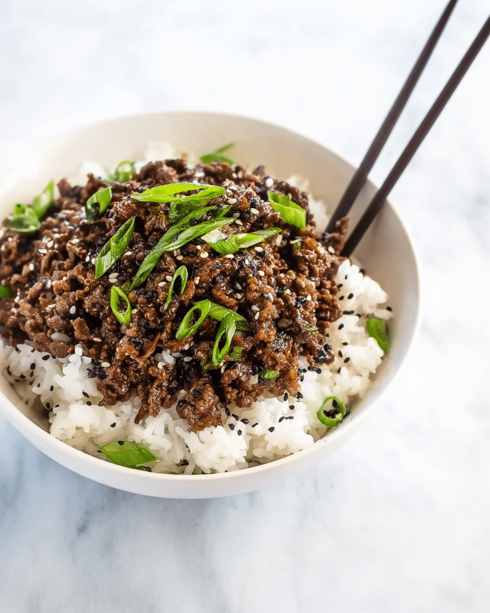 Korean Beef Bowl