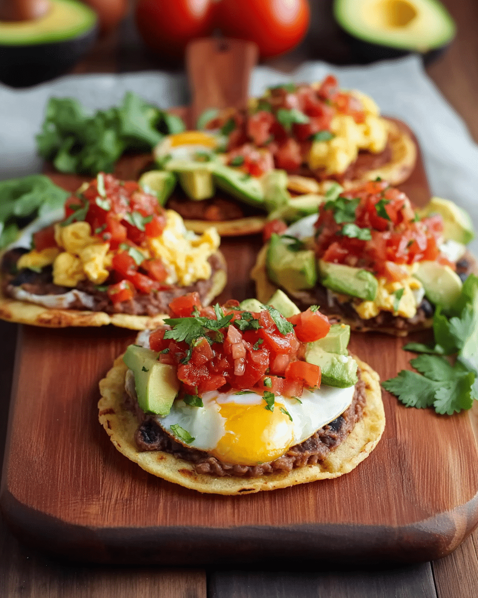 Breakfast Tostadas
