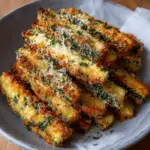 Zucchini Fries with Parmesan Cheese