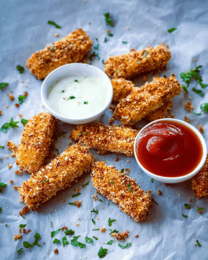 Crispy Baked Fish Sticks