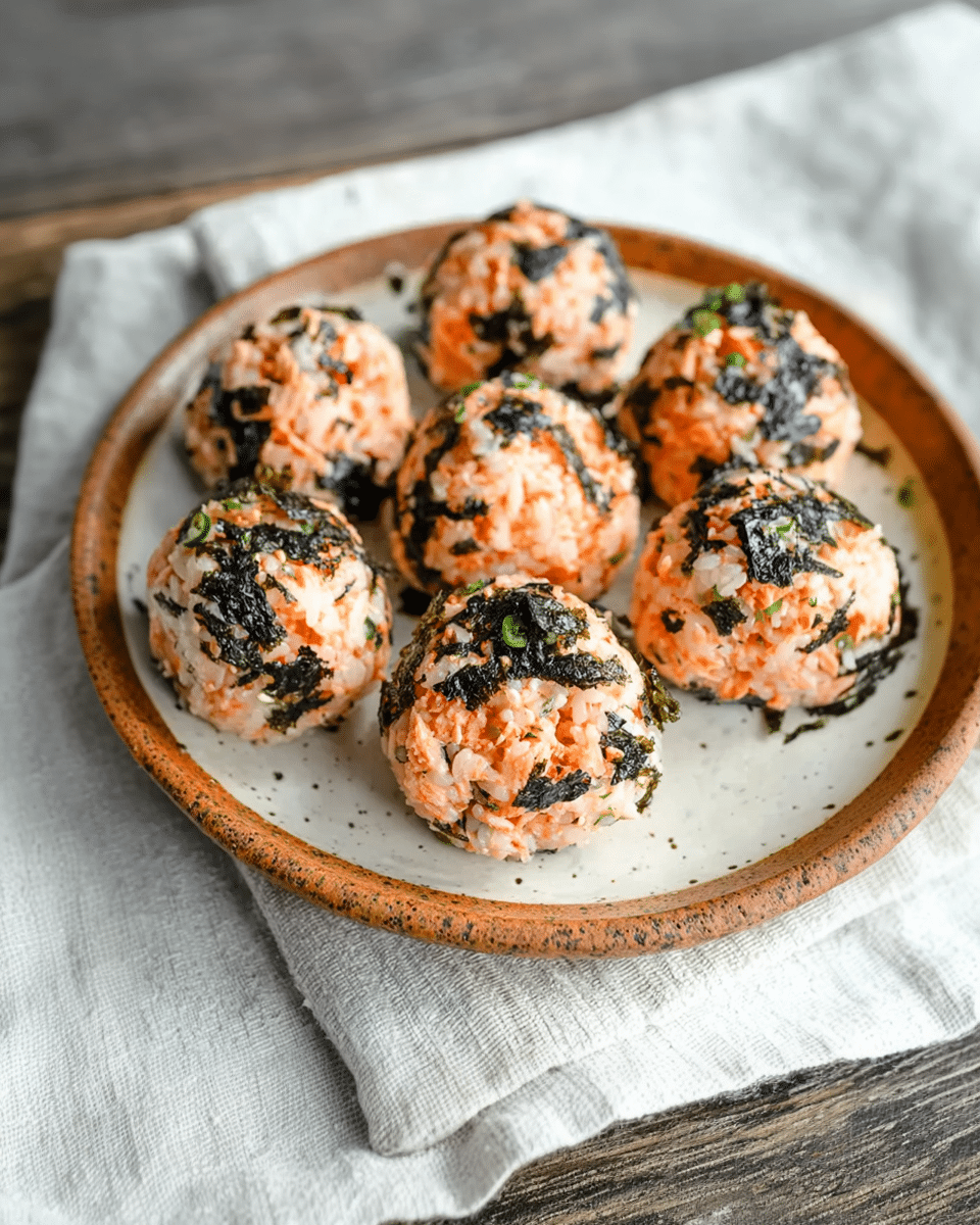 Salmon Mayo Korean Rice Balls