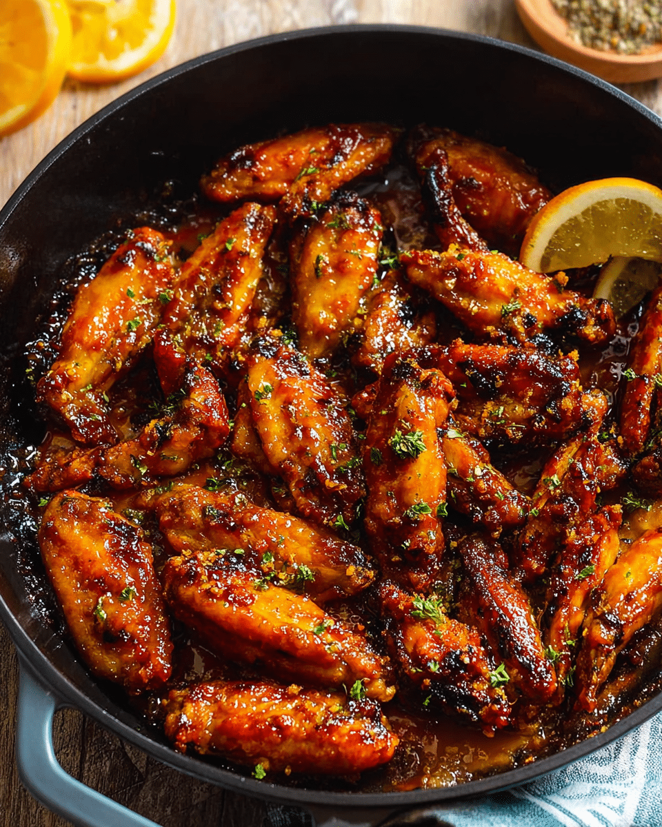 Spicy Orange Chicken Wings