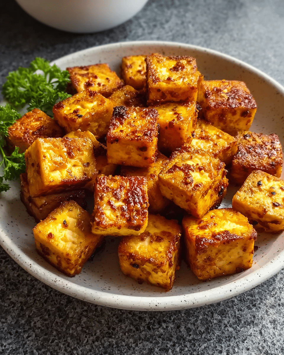 15-Minute Air Fryer Crispy Tofu