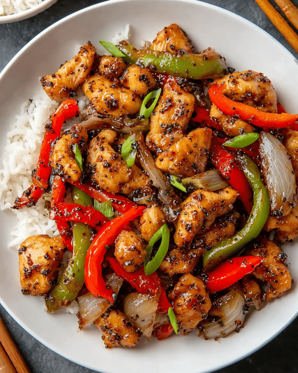 Black Pepper Chicken
