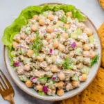 Chickpea Tuna Salad