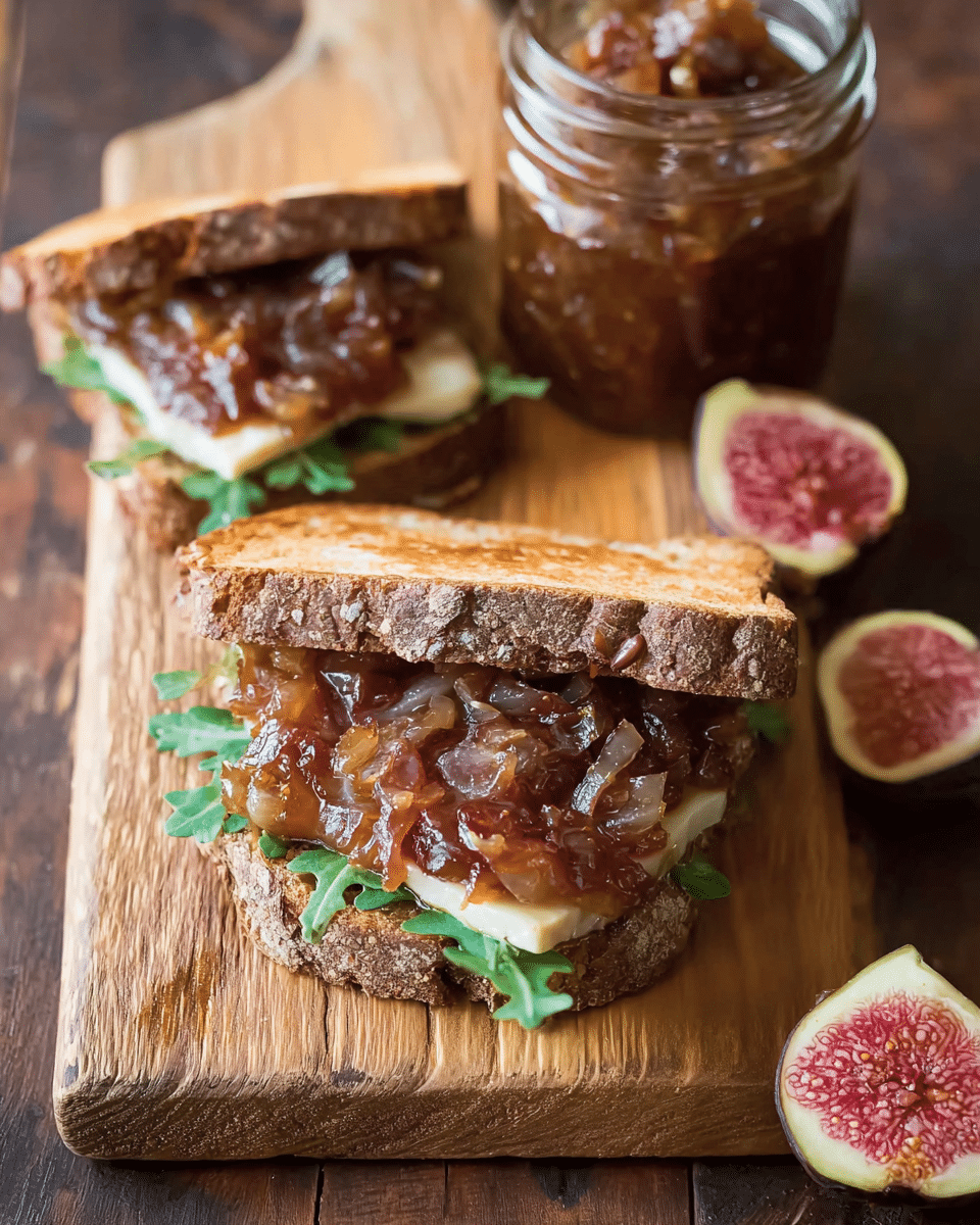 Onion Marmalade Sandwich