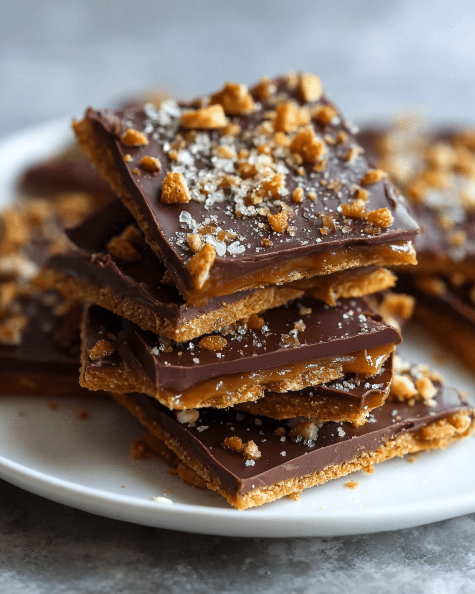 Graham Cracker Toffee
