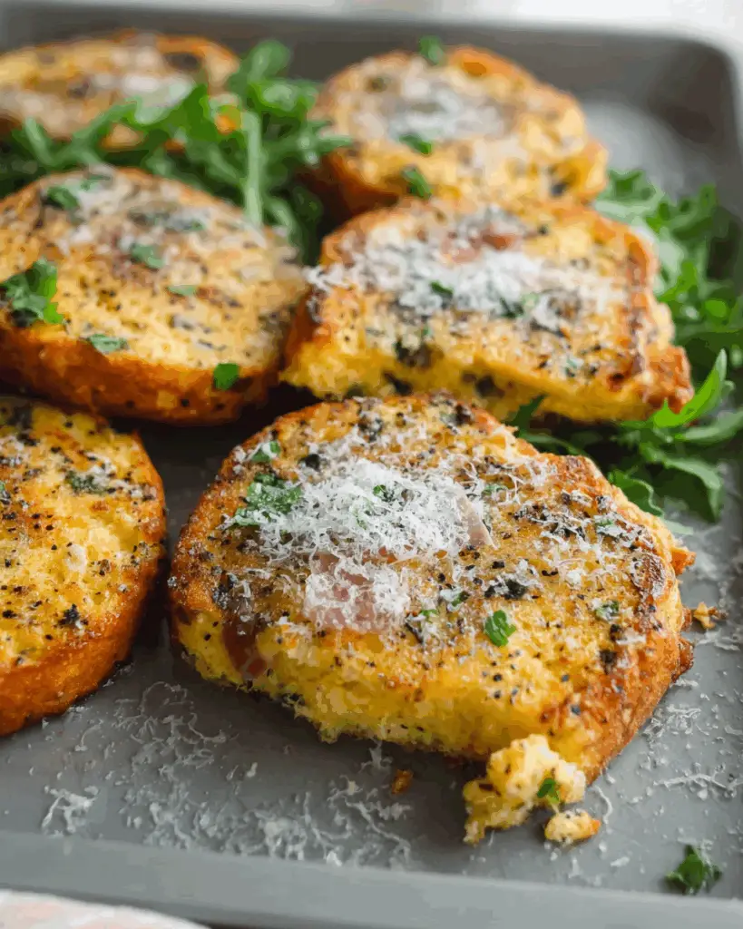 Savory Cacio e Pepe French Toast