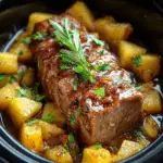 Slow Cooker Pineapple Pork