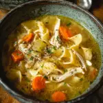 Roasted Chicken Noodle Soup