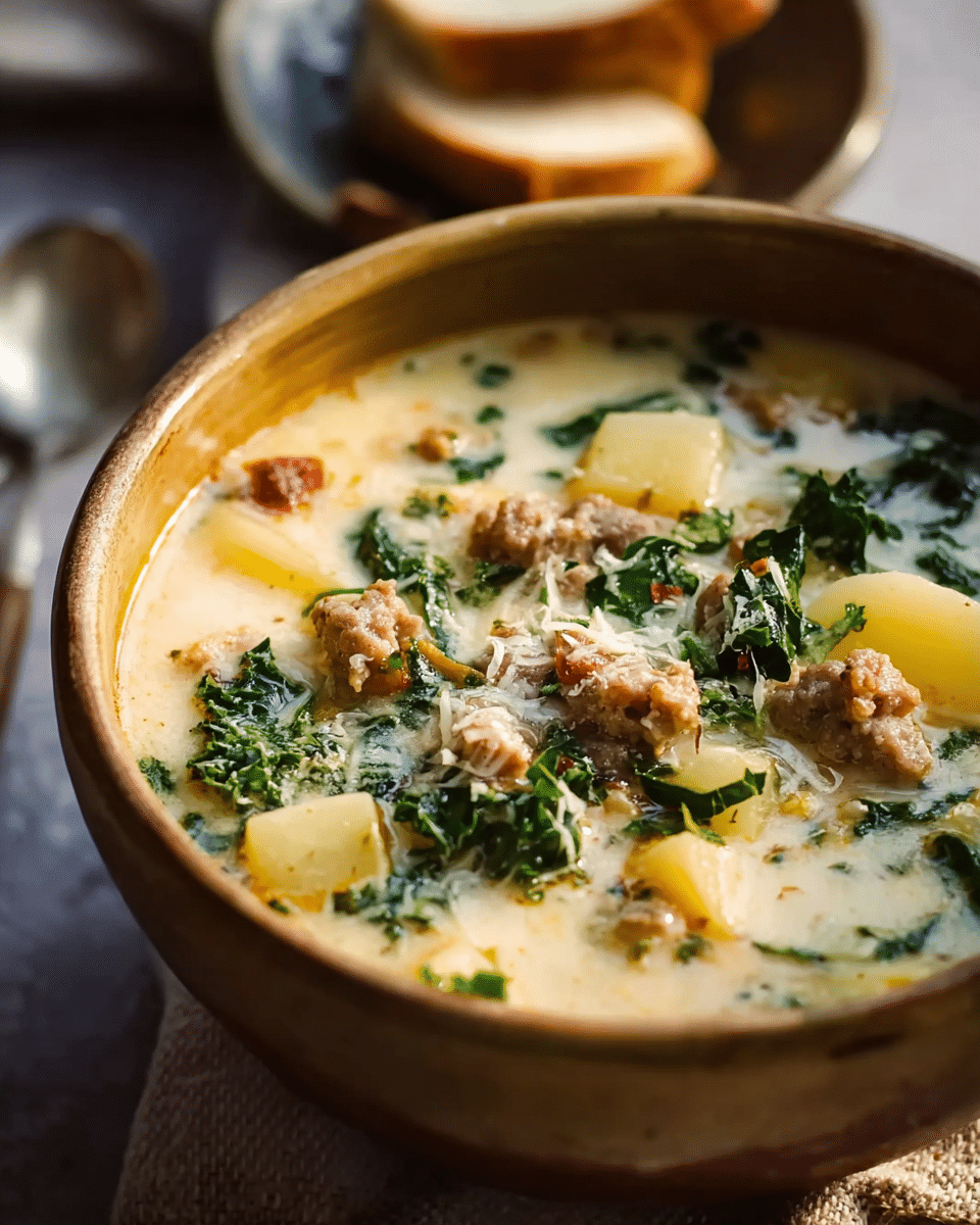 Creamy Italian Sausage and Potato Soup