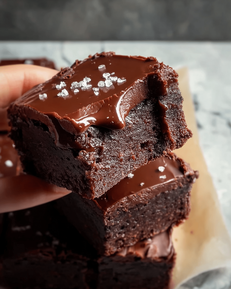 Chocolate Ganache Brownies
