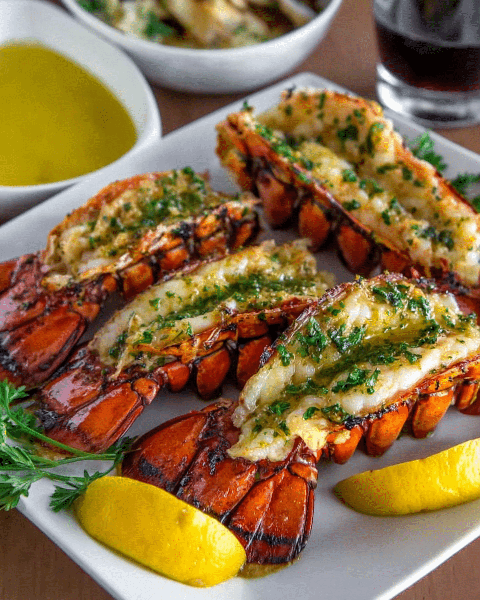 Grilled Lobster Tails