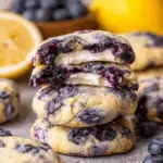 Lemon Blueberry Cheesecake Cookies