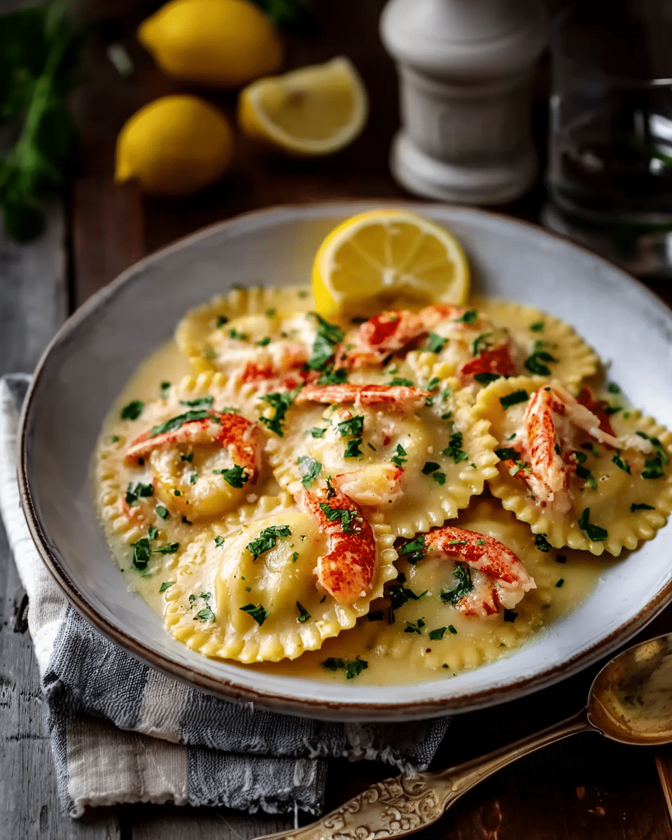 Lobster Ravioli