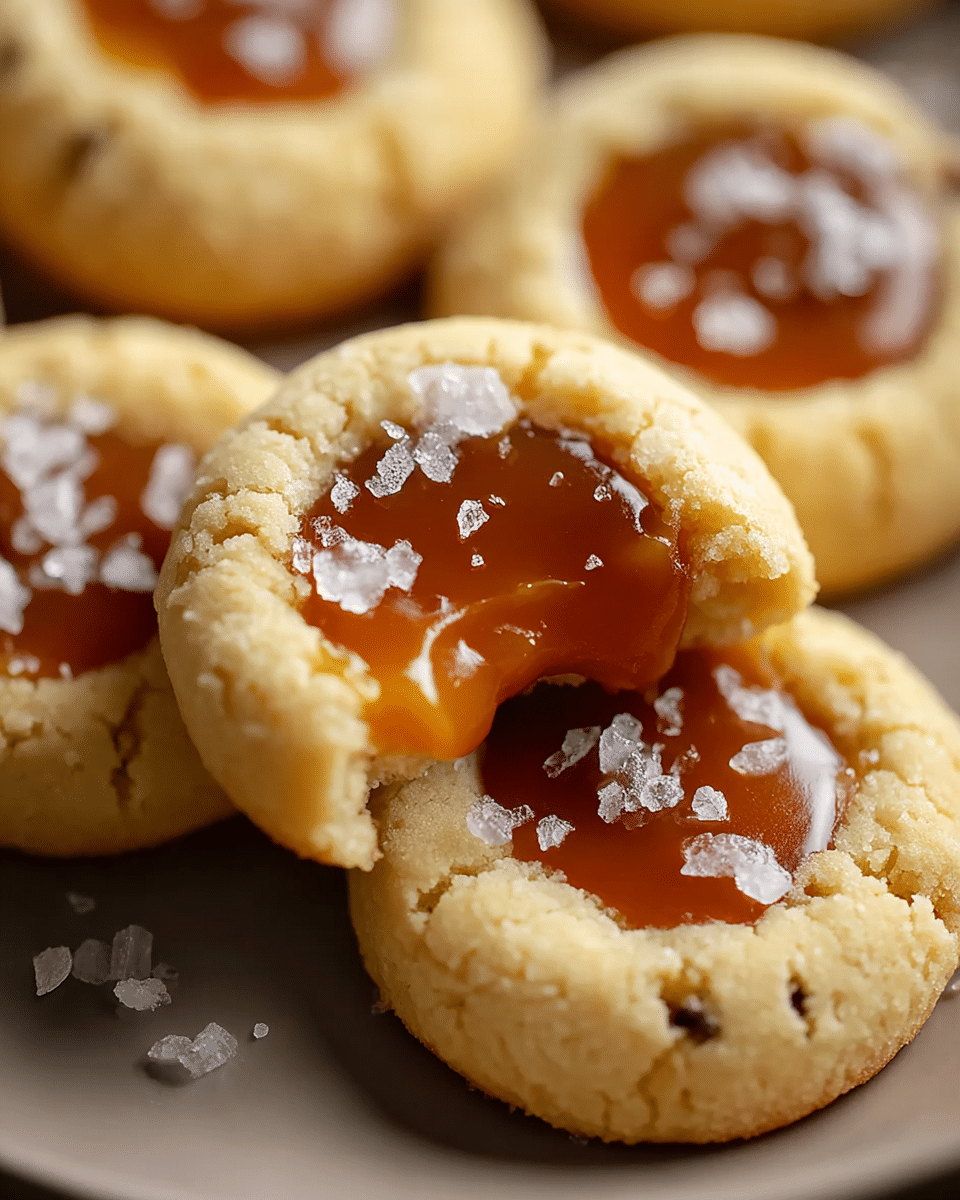 Salted Caramel Cookies