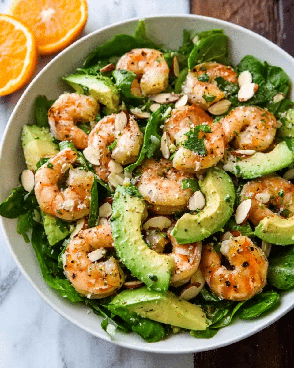 Citrus Shrimp and Avocado Salad