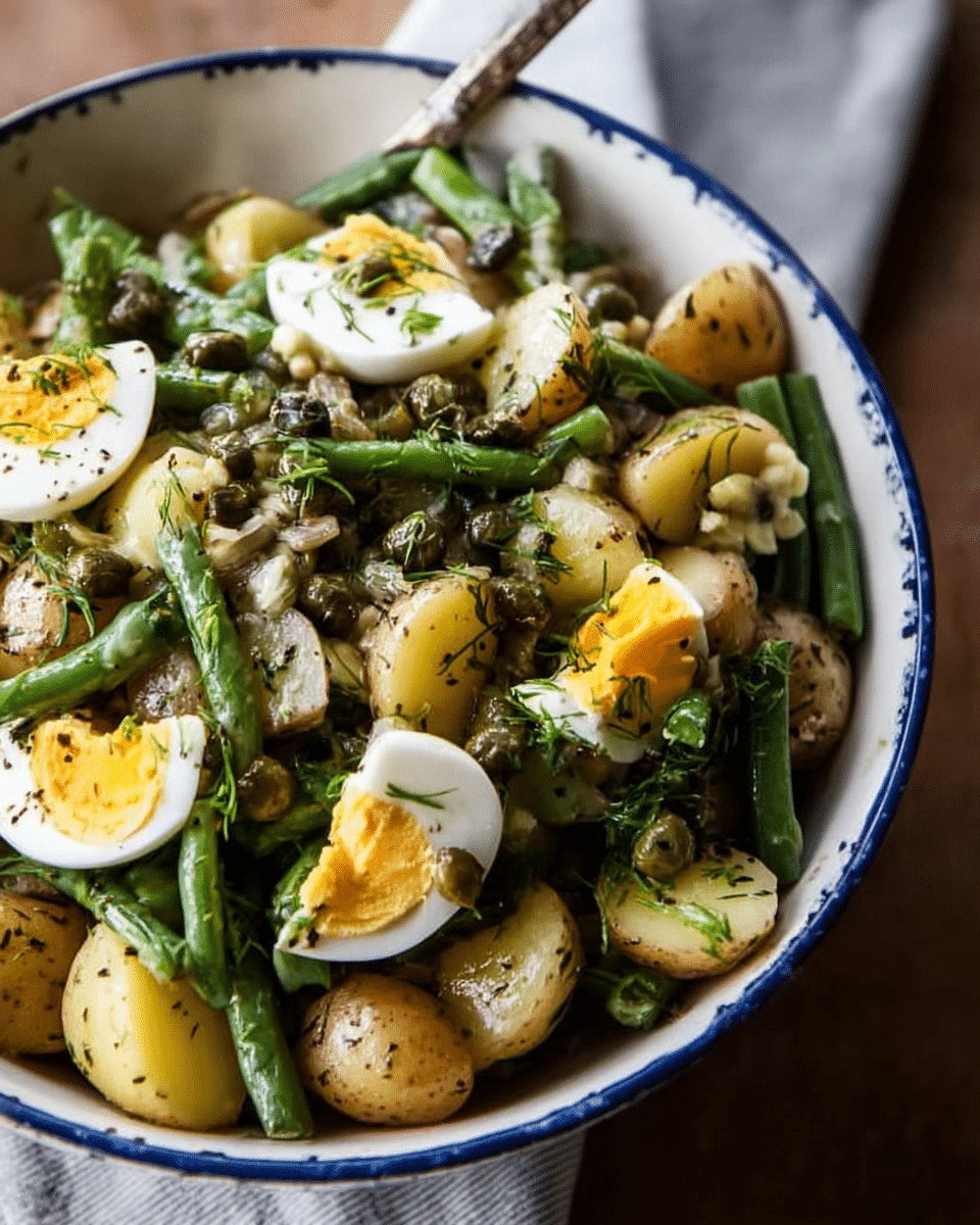 French-Style Potato and Green Bean Salad