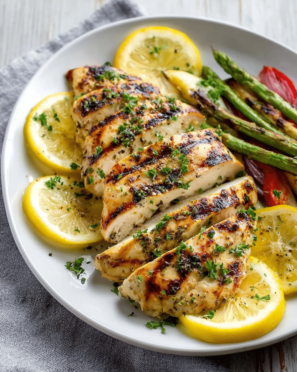 Grilled Lemon Chicken