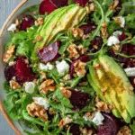 Roasted Beet Goat Cheese Salad