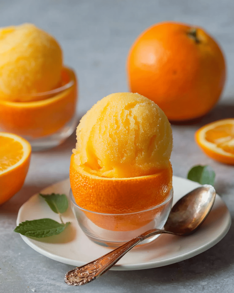 Orange Sorbet