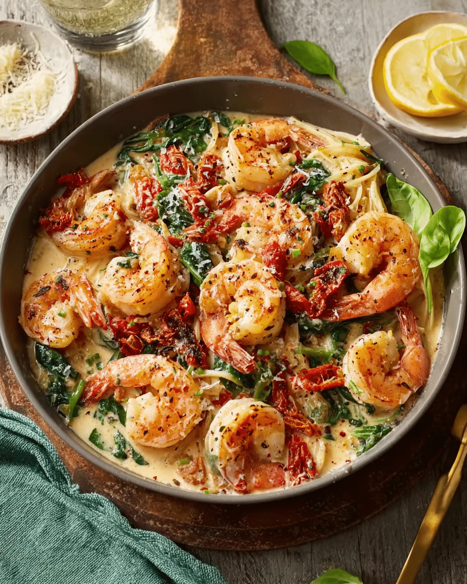 Tuscan Butter Shrimp