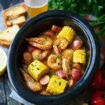 Slow Cooker Shrimp Boil